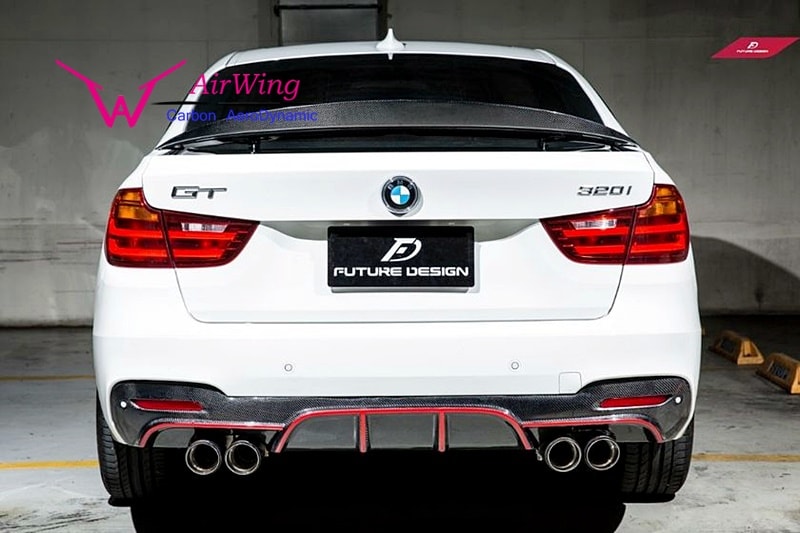 F34 3-Series GT - Performance style Carbon Rear Diffuser 01